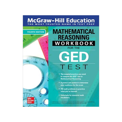 [预订]McGraw-Hill Education Mathematical Reasoning Workbook for the GED Test, Fourth Edition 9781264258017