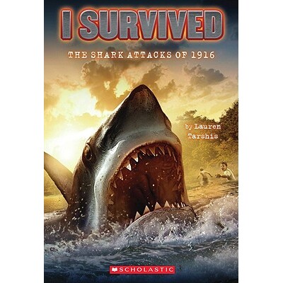 预订 I Survived the Shark Attacks of 1916 (I Survived #2) 《1916年鲨鱼袭击求生记》（《绝境求生》系列2）：第2卷 978054520