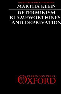 【预订】Determinism, Blameworthiness, and Deprivation