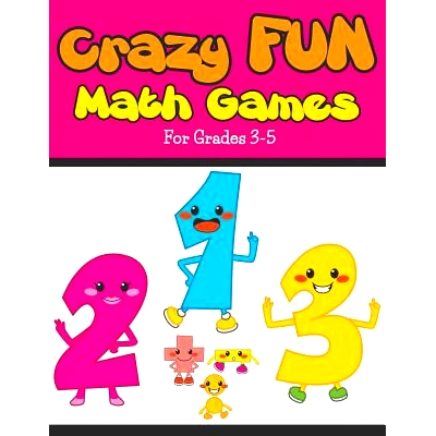 预订 Crazy Fun Math Games: For Grades 3-5: 9781681857190