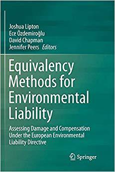 【预售】Equivalency Methods for Environmental Liability