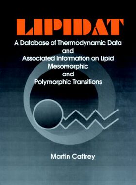 【预订】LIPIDAT A Database of Thermo Data and Association Information on Lipid