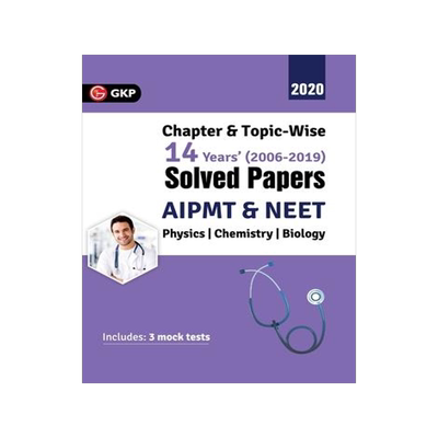 [预订]Aipmt/Neet 2019: Chapter-wise and Topic-wise 14 Years’ Solved Papers (2006-2019) 9789389161915