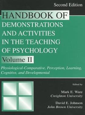 【预订】Handbook of Demonstrations and Activities in the Teaching of Psychology, Second Edition