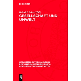 Umwelt Hans Geburtstag Gesellschaft 9783112737248 65. und zum 预订 Mottek