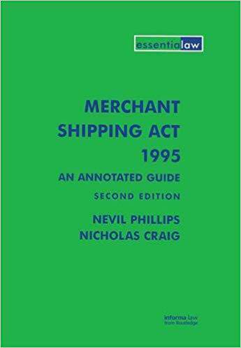 【预售】Merchant Shipping Act 1995: An Annotated Guide