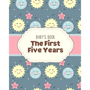 预订 Baby's Book The First Five Years: Memory Keeper First Time Parent As You Grow Baby Shower Gift