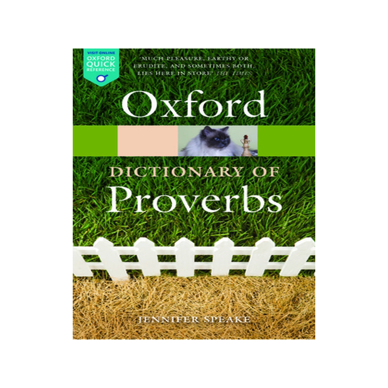 现货 Oxford Dictionary of Proverbs 9780198734901 - 白底图