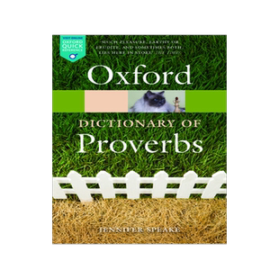现货 Oxford Dictionary of Proverbs 9780198734901