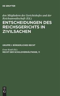 【预订】Recht der Schuldverhältnisse, 11 9783110237245