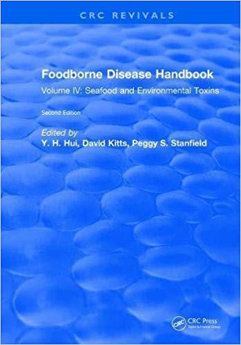 【预售】Foodborne Disease Handbook, Second Edition: Volume IV: Seafood and Environmental Toxins