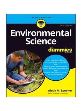 现货Environmental Science For Dummies, 2Nd Edition 9781394161393