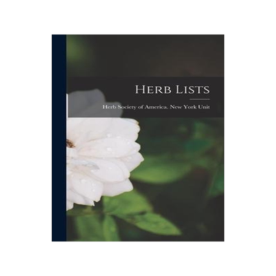 [预订]Herb Lists 9781014175885