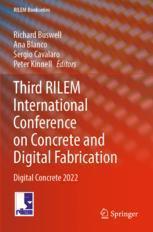 Concrete 预订 Conference and 2022 Rilem Fabrication Third 9783031061189 International Digital