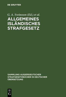 【预订】Allgemeines isländisches Strafgesetz 9783111032962