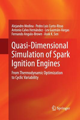 【预订】Quasi-Dimensional Simulation of Spark Ignition Engines-封面