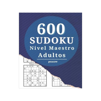 [预订]600 Sudokus Nivel Maestro Adultos: Juegos Mentales Libro De Rompecabezas 9798716592766