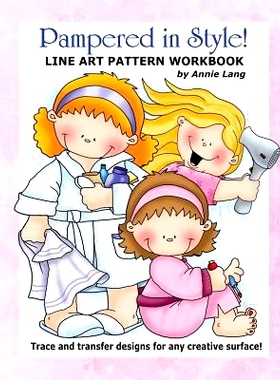 预订 Pampered in Style!: Line Art Pattern Workbook: 9781530707768