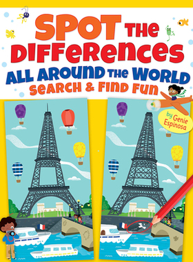 【预订】Spot the Differences All Around the World: Search & Find Fun