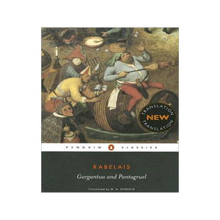 现货 巨人传 拉伯雷 企鹅经典 Francois Rabelais 英文原版 Gargantua and Pantagruel