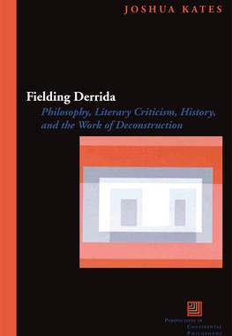 预订 Fielding Derrida