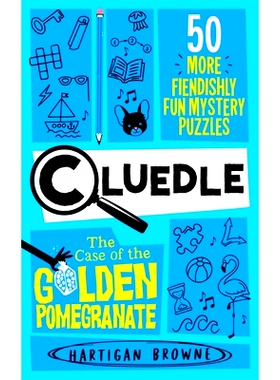 Cluedle 金石榴案 Murdle儿童版 解谜小游戏 寓教于乐 家庭朋友圣诞桌游 英文原版 Cluedle The Case of the Golden Pomegranate