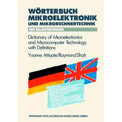 预订 Wörterbuch Der Mikroelektronik Und Mikrorechnertechnik Mit Erläuterungen / Dictionary of Microelectronics and Mic