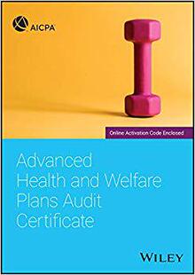 Health Certificate Advanced Plans Audit Welfare 预售 and