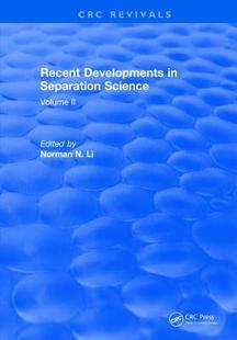 Developments Separation Volume Recent Science 预订