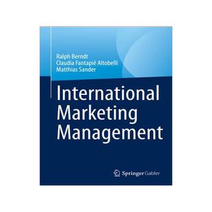 [预订]International Marketing Management 9783662667996