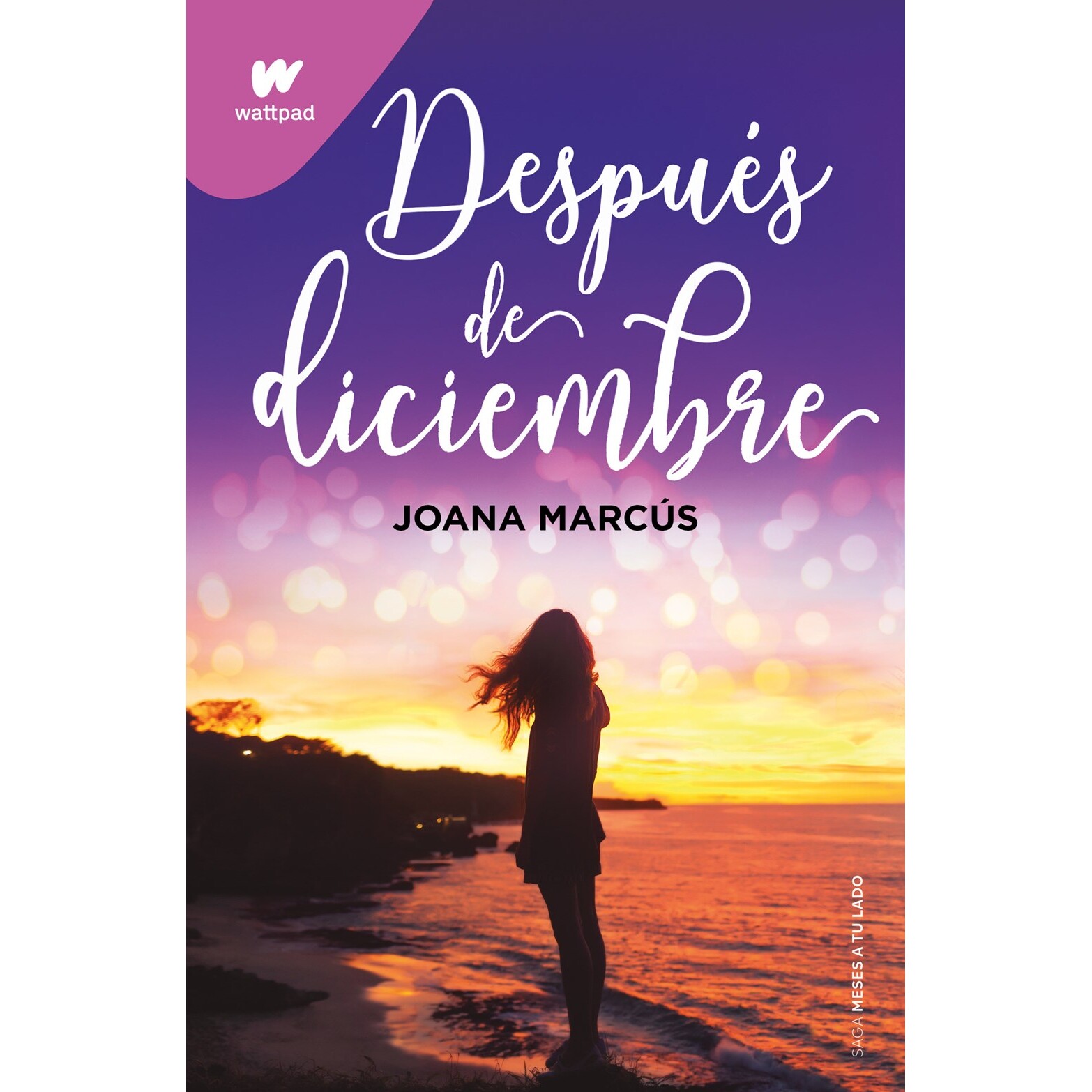 预售 西班牙语原版 十二月之后 Despues de diciembre 在你身边的日子系列 Joana Marcús Wattpad超人气爱情小说 浪漫青春读物