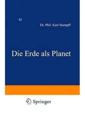 预订 Die Erde als Planet 地球作为一颗行星: 9783642862526