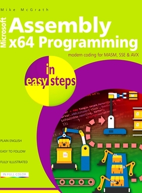 预订 Assembly X64 in Easy Steps: Modern Coding for Masm, Sse & Avx: 9781840789522