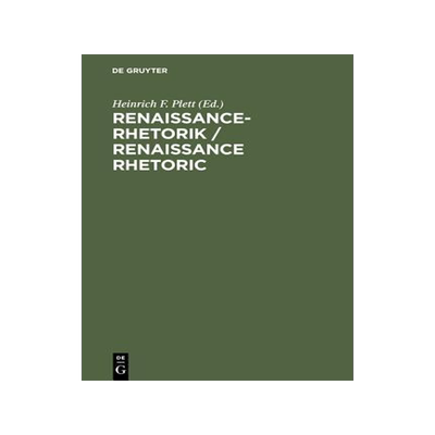 [预订]Renaissance-Rhetorik / Renaissance Rhetoric 9783110135671