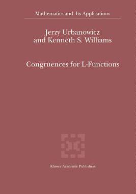 【预订】Congruences for L-Functions