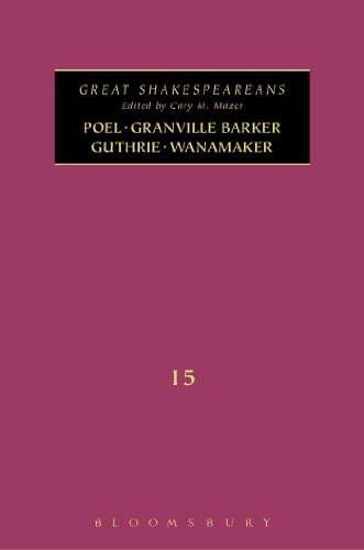 【预订】Poel, Granville Barker, Guthrie, Wanamaker