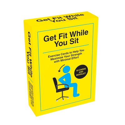 预订 Get Fit While You Sit: 52 Exercise Cards to Help You Maximize Your Strength with Minimal Effort 9781837997466