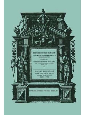 预订 Reise Nach Java, Banda, Ceylon und Persien 1644–1660: 9789401503051