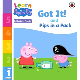 预订 Got Phonics 9780241575932 Pack Reader Peppa Level Book Pips and with Learn