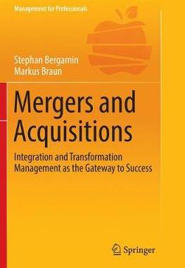 【预订】Mergers and Acquisitions
