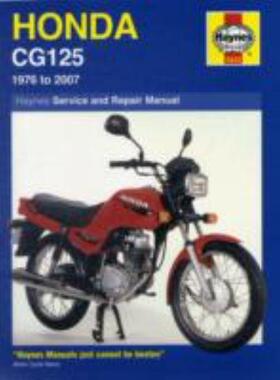 [预订]Honda CG125 (76 - 07) Haynes Repair Manual 9781844257539