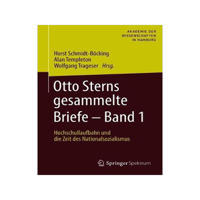 预订 Otto Sterns gesammelte Briefe – Band 1