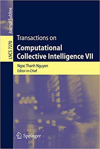 【预订】Transactions on Computational Collective Intelligence VII 9783642320651