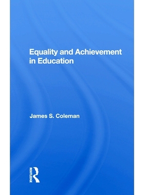预订 Equality And Achievement In Education 教育中的平等与成*: 9780367157715