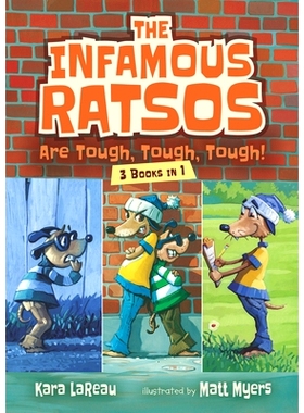 预订 The Infamous Ratsos Are Tough, Tough, Tough! Three Books in One: 9781536222999