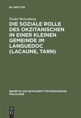 【预订】Die soziale Rolle des Okzitanischen in einer kleinen Gemeinde im Lan 9783484522008