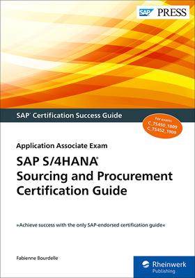 [预订]SAP S/4HANA Sourcing and Procurement Certification Guide 9781493219896