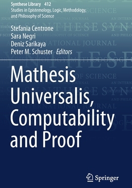 【预订】Mathesis Universalis, Computability and Proof