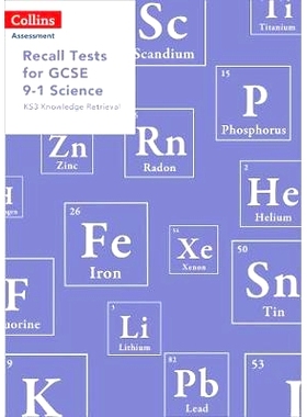 预订 Recall Tests for GCSE 9-1 Science: KS3 knowledge retrieval: 9780008311582