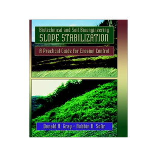 预订 Biotechnical And Soil Bioengineering Slope Stabilization